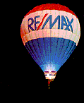 RE/Max Balloon at night